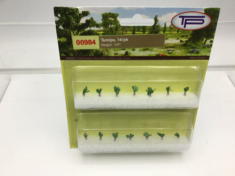 Tasma Products 00984 OO/HO Gauge Turnip Plants (Pack 14)