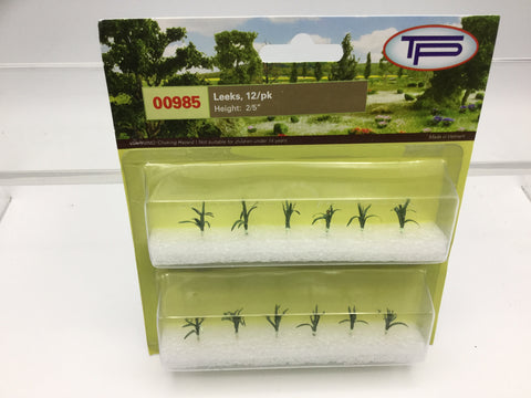 Tasma Products 00985 OO/HO Gauge Leek Plants (Pack 12)