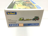 Kibri 12233 HO/OO Gauge Fendt Tractor with Attachments Kit