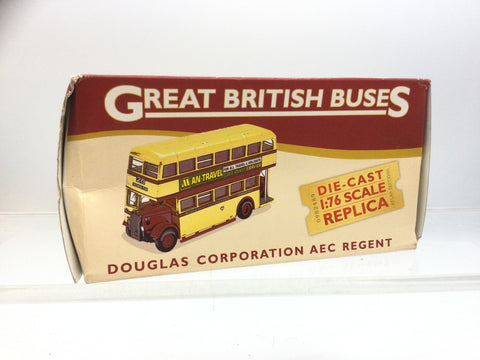 Atlas Editions 1:76 Gauge AEC Regent Bus Douglas Corporation