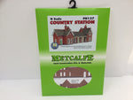Metcalfe PN137 N Gauge Country Station Card Kit