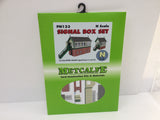 Metcalfe PN133 N Gauge Signal Box Set Card Kit