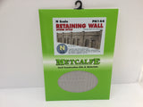 Metcalfe PN144 N Gauge Retaining Wall - Stone Card Kit
