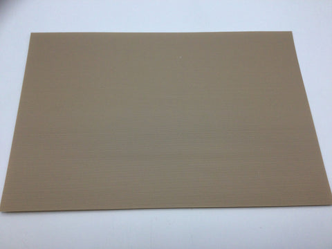 Slaters 0432 1mm Spaced Planking Grey Embossed Plastikard Sheet