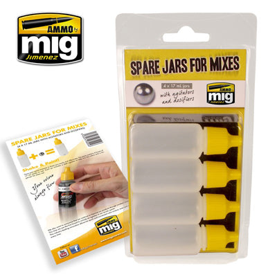 Mig 8004 Ammo Spare Paint Mixing Jars