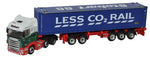 Oxford Diecast NSHL01CT N Gauge Scania Highline D-TEC Combitrailer Container Stobart