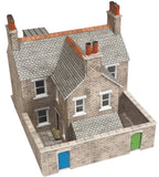 Metcalfe PN104 N Gauge Terrace Houses in Stone Card Kit