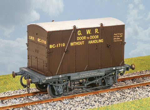 Parkside PS39 O Gauge GWR Container Wagon w B Container Kit