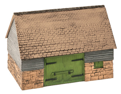 Wills SS30 OO Gauge Stone & Timber Barn Kit
