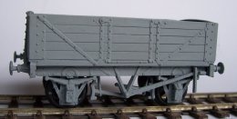 Cambrian C52 OO Gauge 10ton 5-plank Fixed End Wagon (15' Hurst Nelson type) Kit