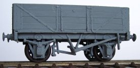 Cambrian C53 OO Gauge 10ton 4-plank Fixed End Wagon (15' "Wheeler & Gregory") Kit