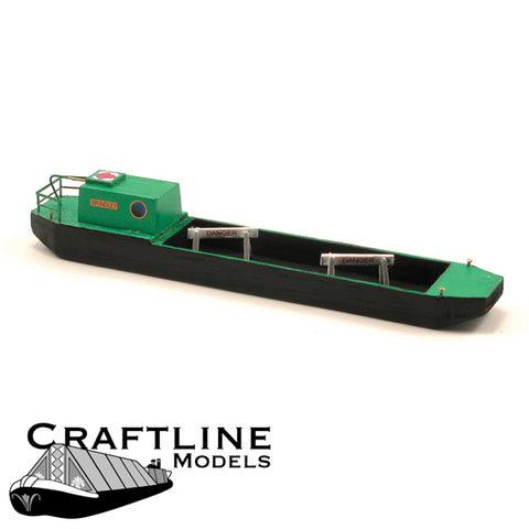 Craftline CMB42 OO/HO Gauge 42ft Canal Maintenance Narrow Boat Balsa Kit