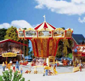 Faller 140315 HO/OO Gauge Chairoplane Ride Fairground Kit with Motor