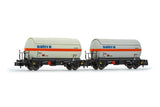 Arnold HN6524 N Gauge RENFE Saltra 2 Axle Gas Tank Wagon Set (2) IV