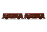 Arnold HN6578 N Gauge RENFE JPD Cantabriasil Oxide Red Wagon Set (2) IV