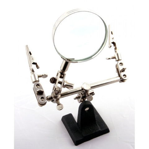 Modelcraft PCL2228 Helping Hand with Glass Magnifier