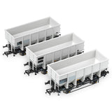 Accurascale 1019-HUO-U OO Gauge BR 24.5T HOP24/HUO Coal Hopper - Grey TOPS- Pack U