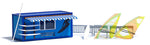 Busch 1037 HO/OO Gauge Surfboard Rental Shop Kit