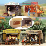 Busch 1055 HO/OO Gauge 2 Stalls Kit