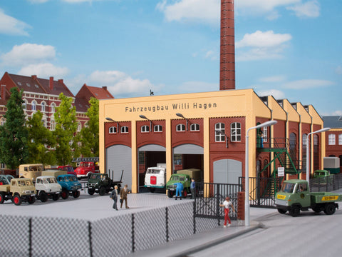 Auhagen 11451 HO/OO Gauge Vehicle Depot Kit