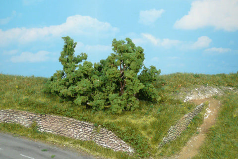 Heki 1179 HO/OO Gauge Bushes & Shrubs 6 to 8cm Tall (5)