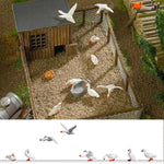Busch 1195 HO/OO Gauge 8 Domestic Geese