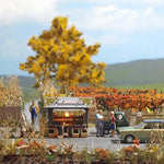 Busch 1199 HO/OO Gauge Grape Vines with Wine Sale Stand