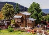 Faller 120270 HO/OO Gauge Murtal Timber Storage Shed Kit