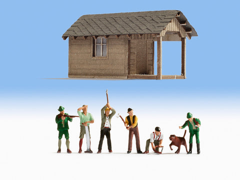 Noch 12046 HO/OO Gauge Forest Work Figure Set