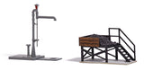 Busch 12378 HO/OO Gauge Small Coal Station with Pivoting Water Crane