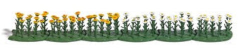 Busch 1243 HO/OO Gauge 70 Daisies