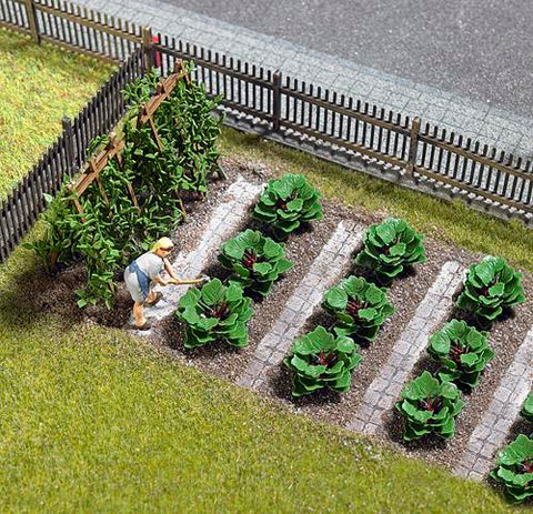 Busch 1268 HO/OO Gauge 10 Rhubarb Plants