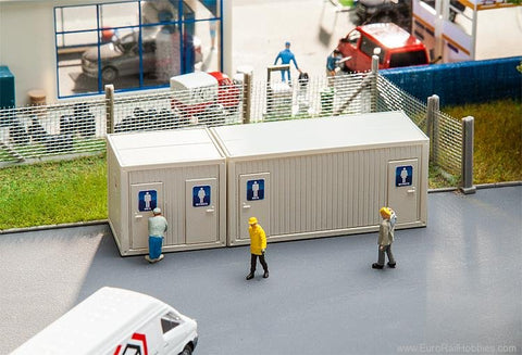 Faller 130131 HO/OO Gauge Sanitary Container/Portable Toilet Kit