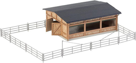 Faller 130547 HO/OO Gauge Livestock Shelter Kit