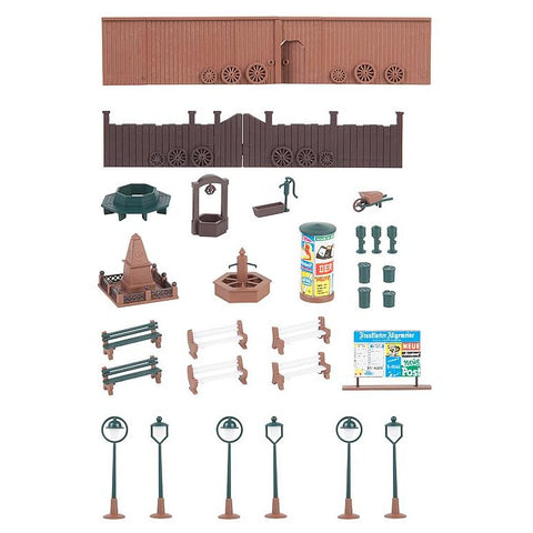 Faller 131373 HO/OO Gauge Park Accessories Kit