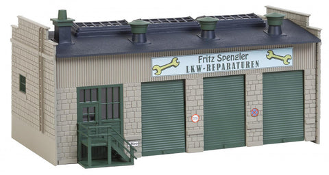 Faller 131385 HO/OO Gauge Truck Maintenance Workshop Hobby Kit