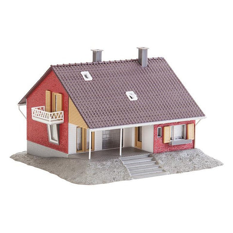 Faller 131501 HO/OO Gauge House with LED Lighting Hobby Kit