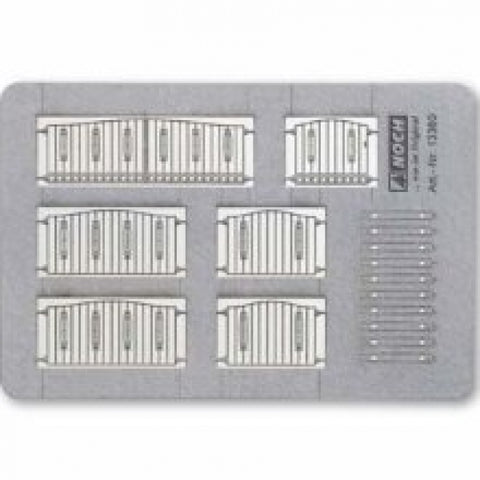 Noch 13360 HO/OO Gauge Hessen Fences (18.2cm)