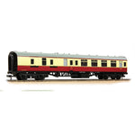 Bachmann 39-077G OO Gauge BR Mk1 BSK Brake Second Corridor BR Crimson & Cream