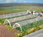 Busch 1399 HO/OO Gauge Plastic Polytunnels (2)