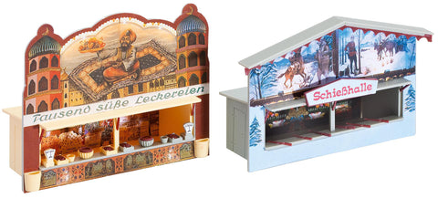 Faller 140320 HO/OO Gauge Shooting Gallery/Sweets Booths Fairground Kit III