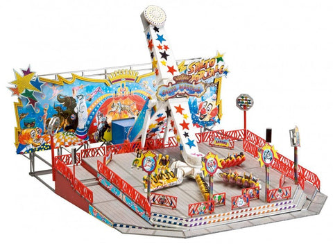 Faller 140428 HO/OO Gauge Salto Mortale Ride Fairground Kit with Motor V