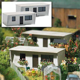 Busch 1416 HO/OO Gauge Garden Sheds (2) Kit