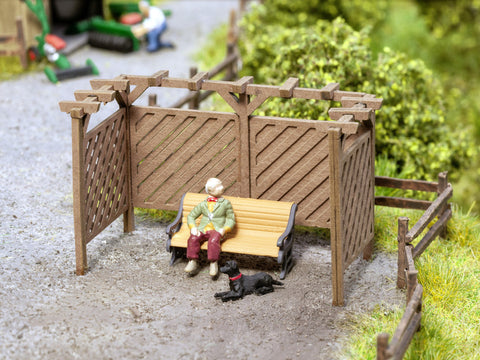 Noch 14229 HO/OO Gauge Pergola Laser Cut Minis Kit