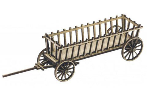 Noch 14240 HO/OO Gauge Hay Cart Laser Cut Minis Kit
