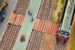 Noch 14304 HO/OO Gauge Level Crossing Laser Cut Minis Kit