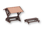 Noch 14366 HO/OO Gauge Resting Place Laser Cut Minis Kit