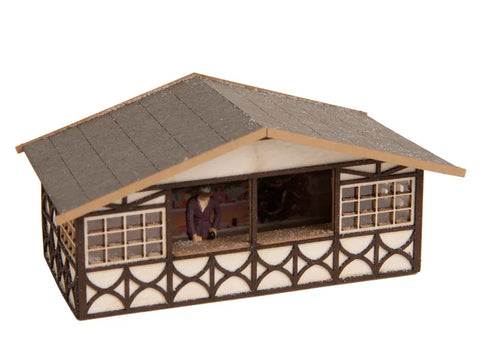 Noch 14392 HO/OO Gauge Christmas Market Stall Laser Cut Minis Kit