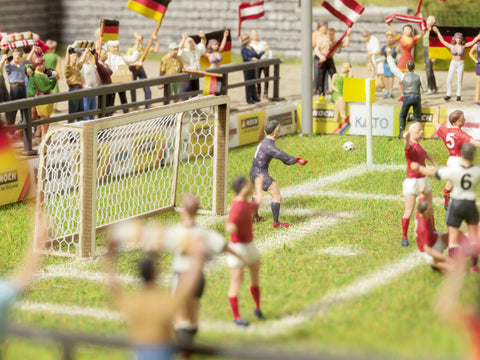 Noch 14399 HO/OO Gauge Football Posts and Corner Flags Laser Cut Minis Kit