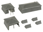 Faller 144108 HO/OO Gauge Military Base Military Tents (7) Kit V